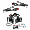 1999-2006 Chevy/GMC Silverado/Sierra (OEM Torsion Bar Front End) 3inch front/ 4inch rear Lowering Kit (Shocks Included) — DJM Suspension DJM2001-3/4