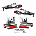 2001 – 2010 Chevy 1500 HD 3 Inch Front / 5 Inch Rear Complete Lowering Kit (Shocks Included) — DJM Suspension DJMEH2602-3/5