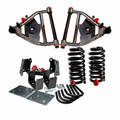 1968-1972 C-10 Complete Lowering Kit 5 inch front / 5 inch rear (2.25″ wide leaf springs & front drum brakes) (Shocks Included) — DJM Suspension DJM1055-5/5