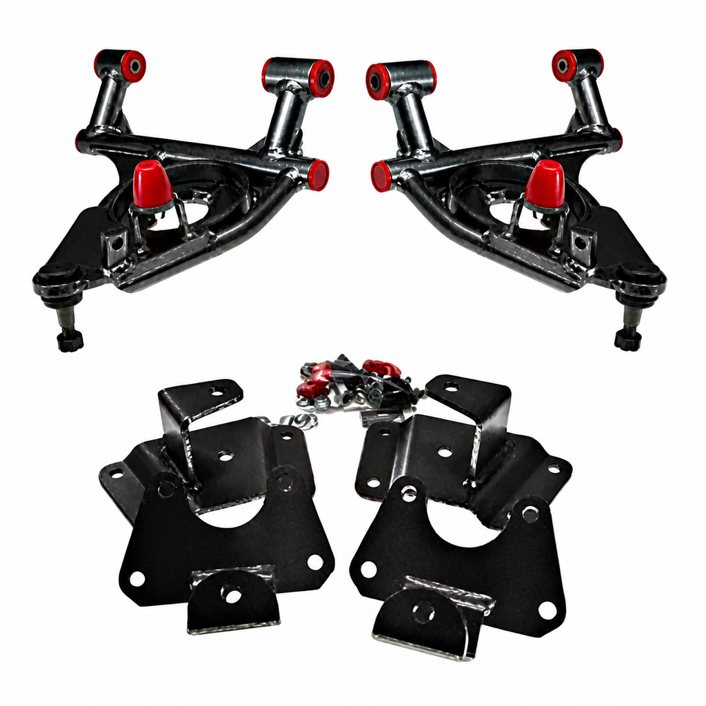 1997 – 2004 Dodge Dakota Complete 3 Inch front 5 Inch Rear Lowering Kit (Shocks Included) — DJM Suspension DJM2397-3/5