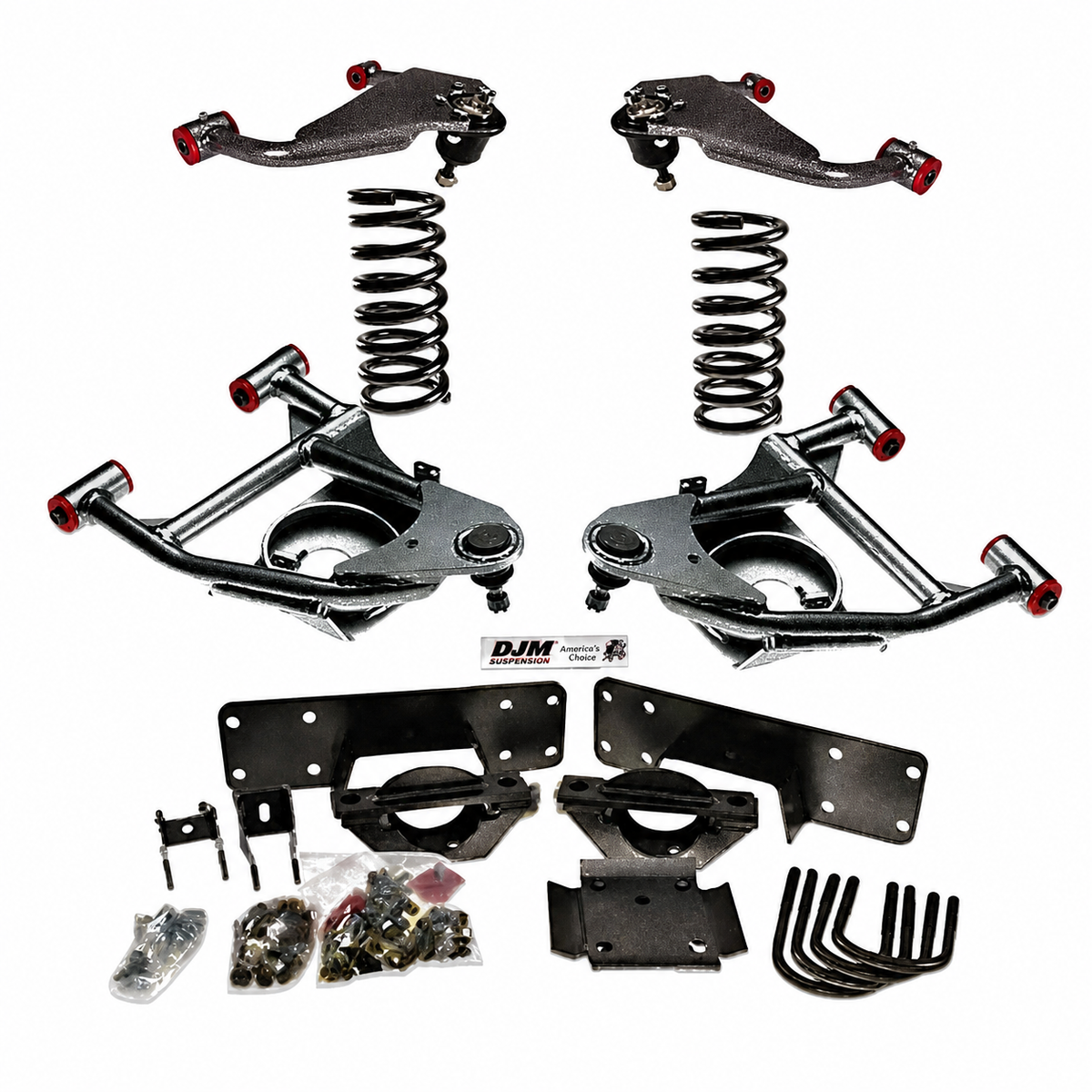 1997 – 2003 Ford F150 4 Inch front 6 Inch Rear Complete Lowering Kit (Shocks Included) — DJM Suspension DJM3097-4/6