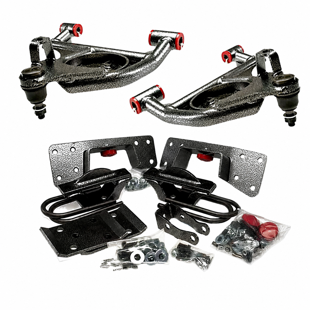1999 – 2006 Chevy Silverado/Sierra – 4 Inch Front 6 Inch Rear Lowering Kit (Shocks Included) — DJM Suspension DJM2599-4/6