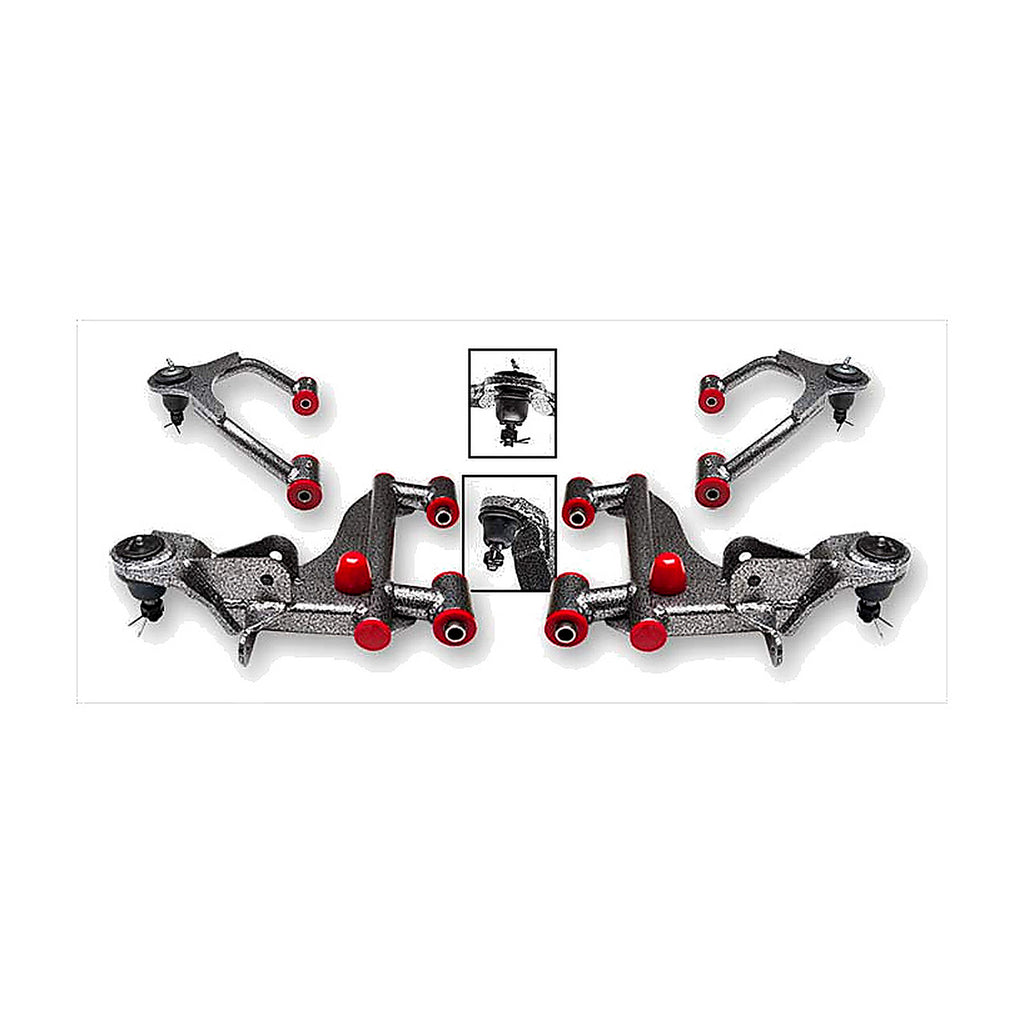 2005 – 2014 Toyota Tacoma Complete 3 Inch Upper & Lower Control Arms — DJM Suspension CA2816-3
