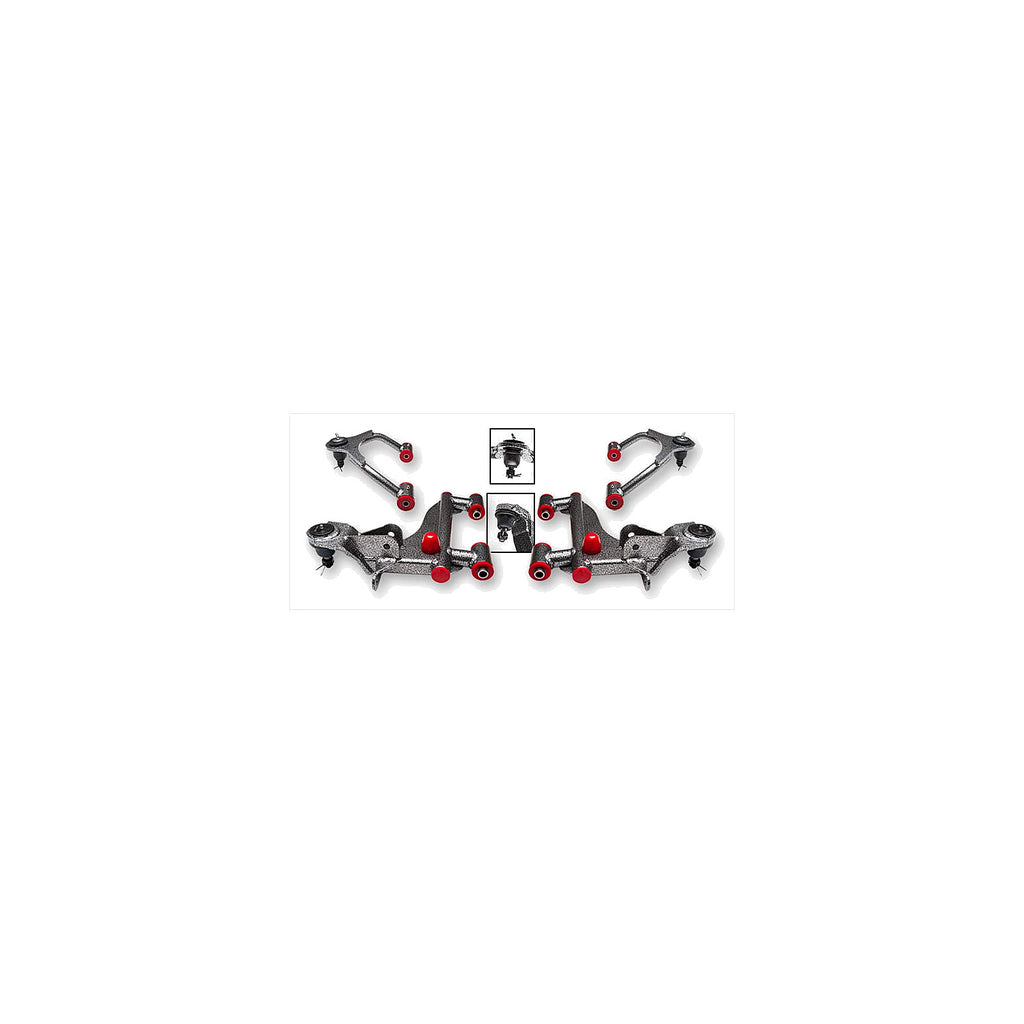 2005 – 2014 Toyota Tacoma Complete 3 Inch Upper & Lower Control Arms — DJM Suspension CA2816-3