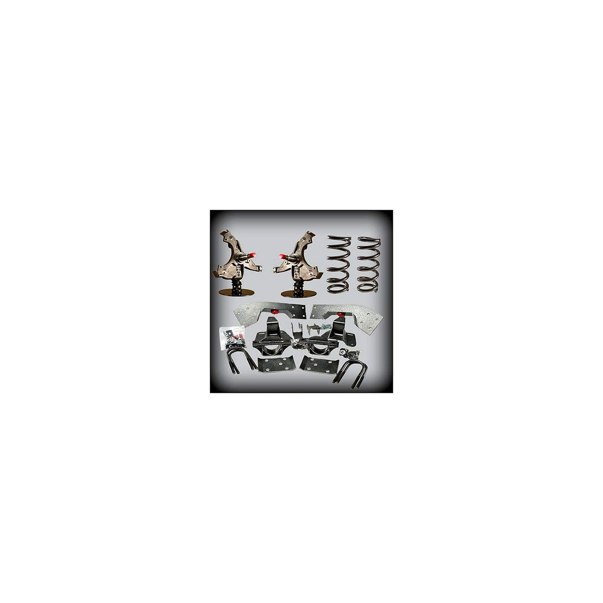 1992-1999 Chevy Suburban 4 inch Front / 5 inch Rear Complete Lowering Kit (Shocks Included) — DJM Suspension DJM1028-4/5