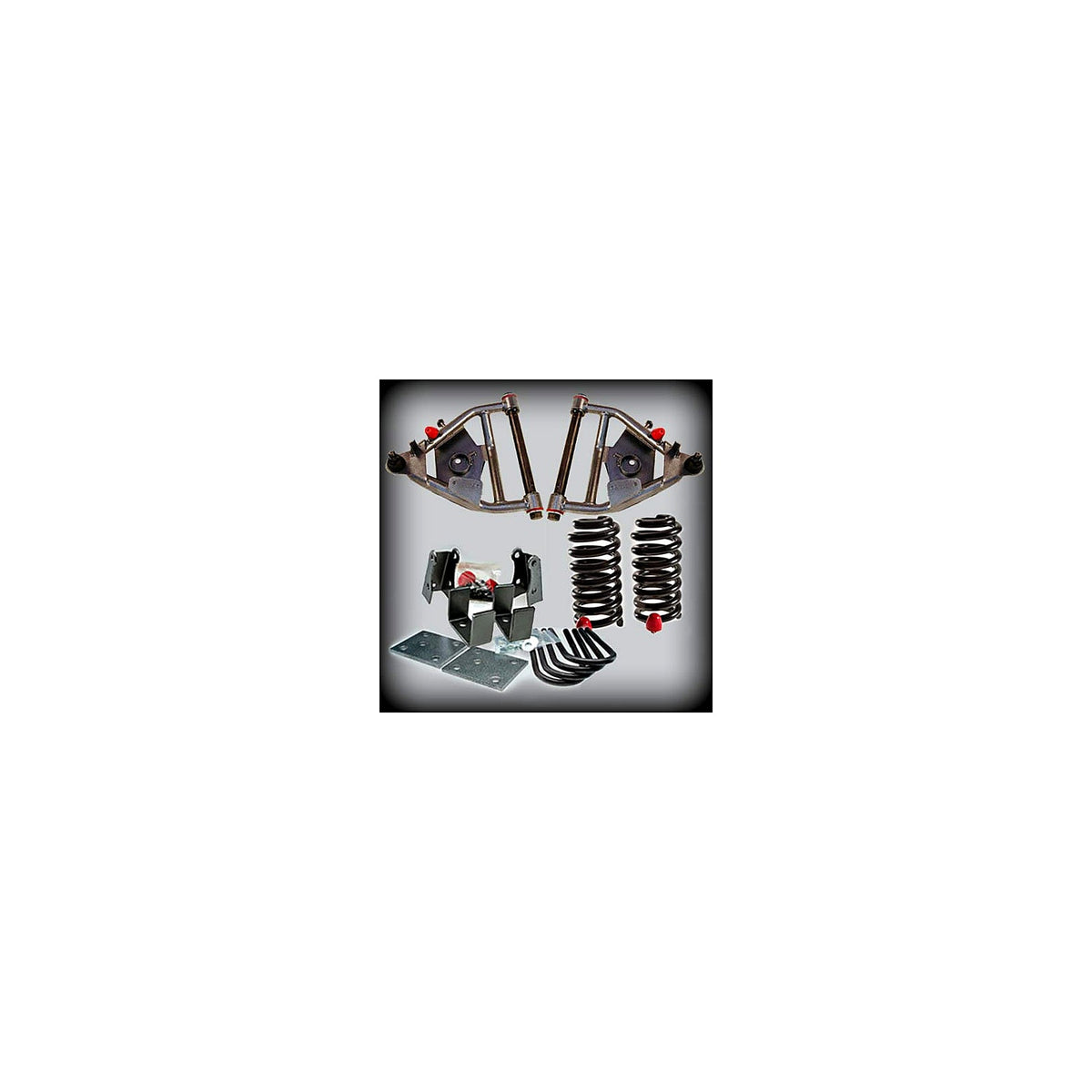 1968-1972 C10 Complete Lowering Kit 5 inch front / 5 inch rear (2.25″ wide leaf springs & front disk brakes) (Shocks Included) — DJM Suspension DJM1056-5/5