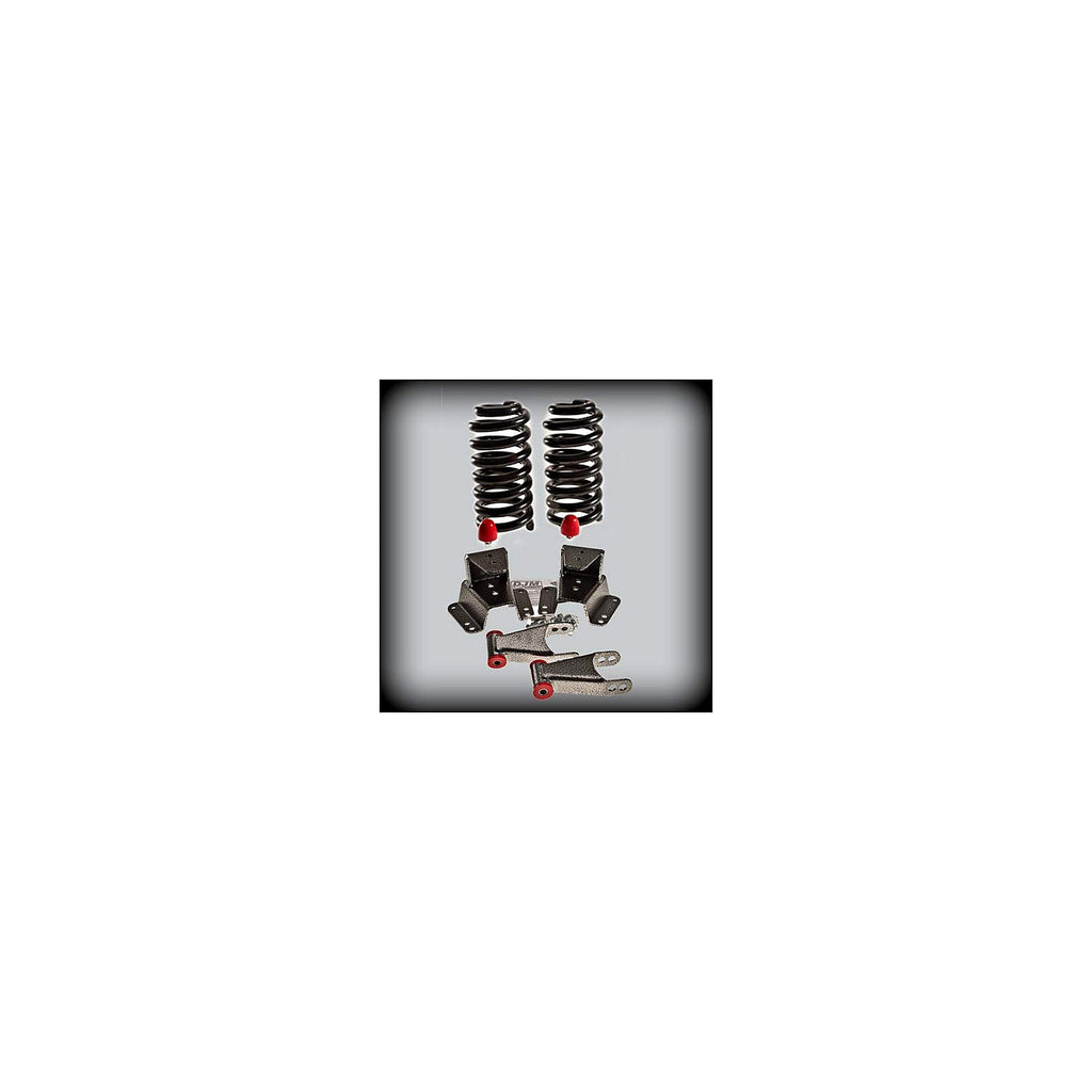 1973-1987 C10 2 inch Front / 4 inch Rear Complete Lower Kit (Shocks Included) — DJM Suspension DJM1120-2/4