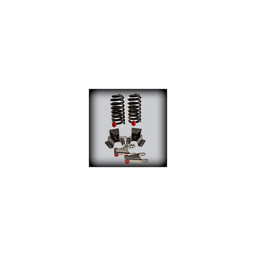 1973-1987 C10 2 inch Front / 4 inch Rear Complete Lower Kit (Shocks Included) — DJM Suspension DJM1120-2/4