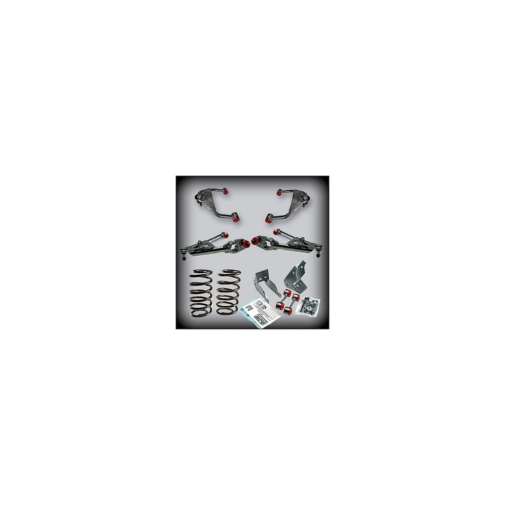 2001 – 2006 Avalanche/Suburban 3inch front/ 3inch rear Lowering Kit (Shocks Included) — DJM Suspension DJM2000-3/3+
