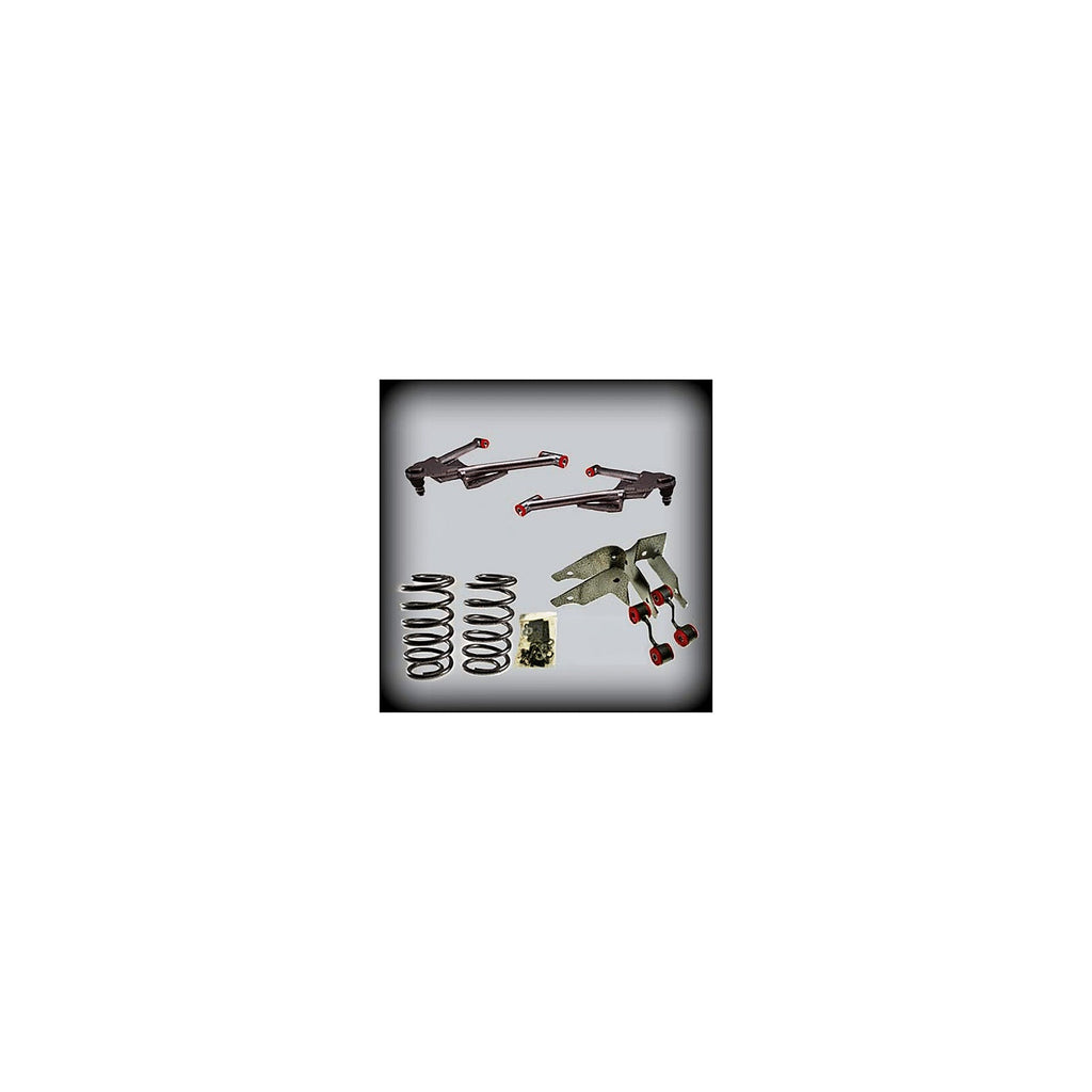 2015-2018 Tahoe, Suburban with Aluminum Steering Knuckles Complete 2 inch Front / 3 inch Rear Lowering Kit (Shocks Included) — DJM Suspension DJM2015-2/3