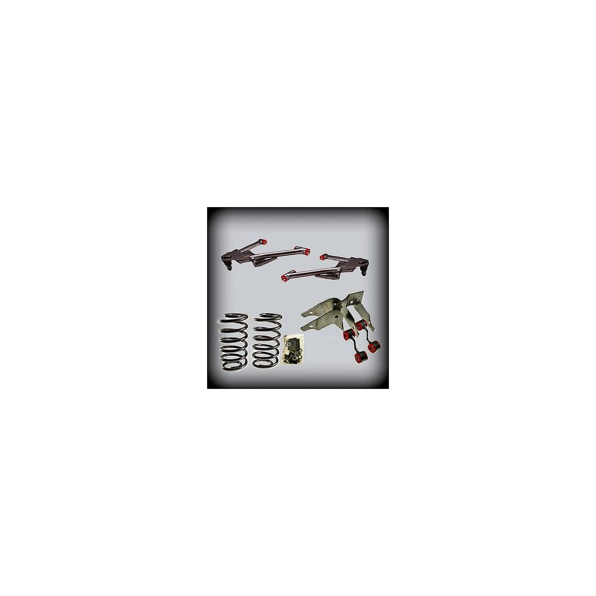 2015-2018 Tahoe, Suburban with Aluminum Steering Knuckles Complete 2 inch Front / 3 inch Rear Lowering Kit (Shocks Included) — DJM Suspension DJM2015-2/3