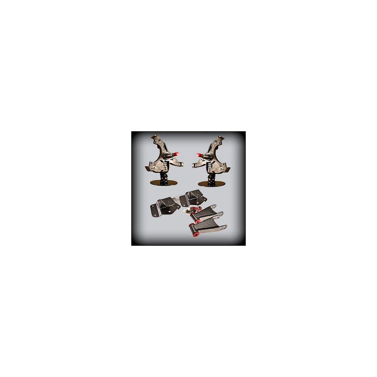 1995-1999 Chevy Tahoe(4 Door) 1992-1999 Chevy Suburban 2 inch Front / 3 inch Complete Rear Lowering Kit (Shocks Included) — DJM Suspension DJM2029-2/3-1