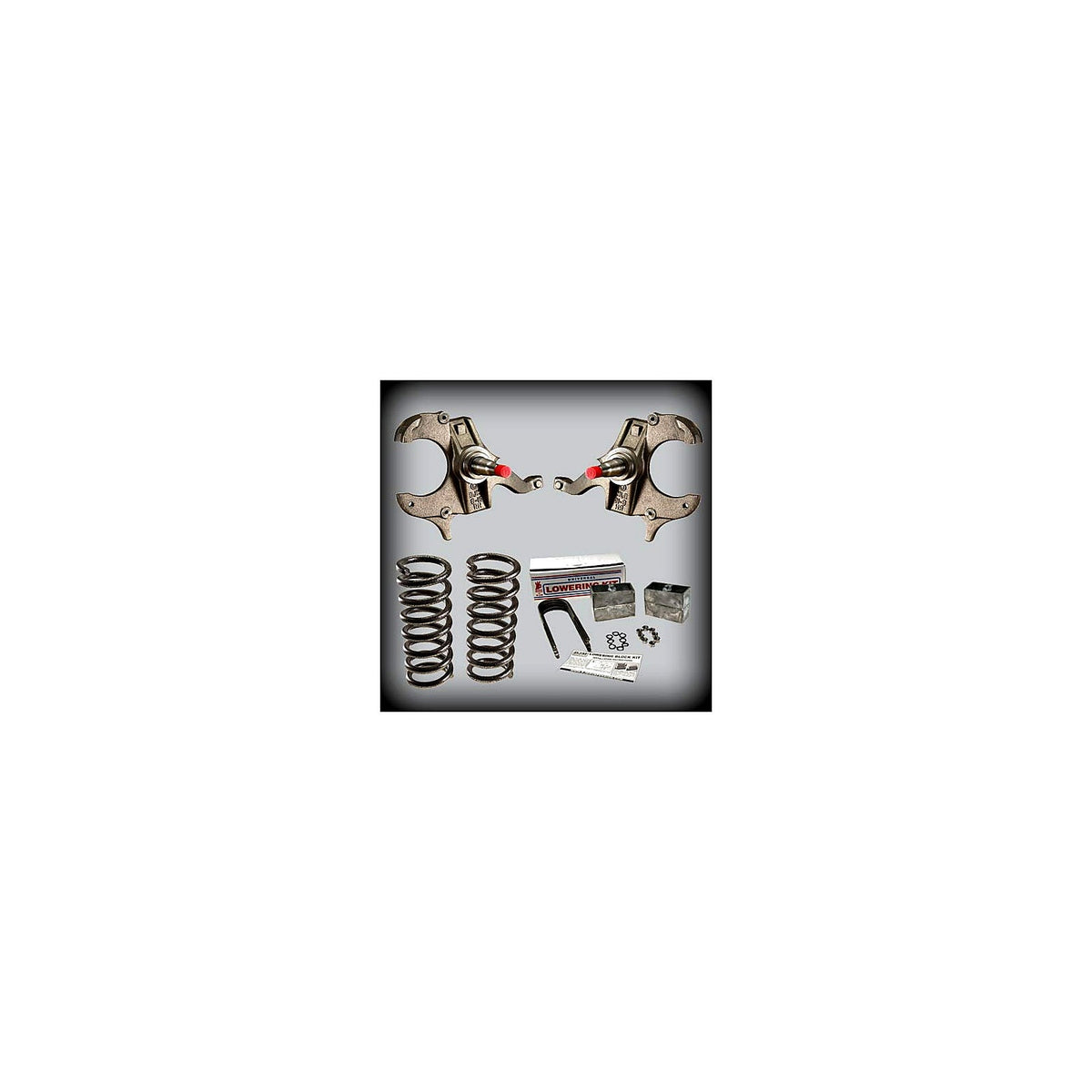 1982 – 2003 S-10 / S-15 Pick Up 4 Inch Front / 4 Inch Rear Steel Block Kit — DJM Suspension DJM2031-4/4