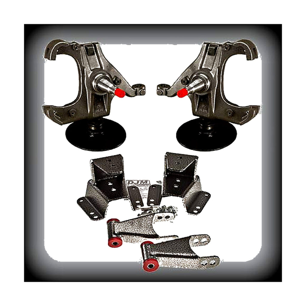 1973 – 1987 C10 Complete 3 Inch/4 Inch Kit (1 inch rotor) (Shocks Included) — DJM Suspension DJM2045L-3/4 (1″rotor)