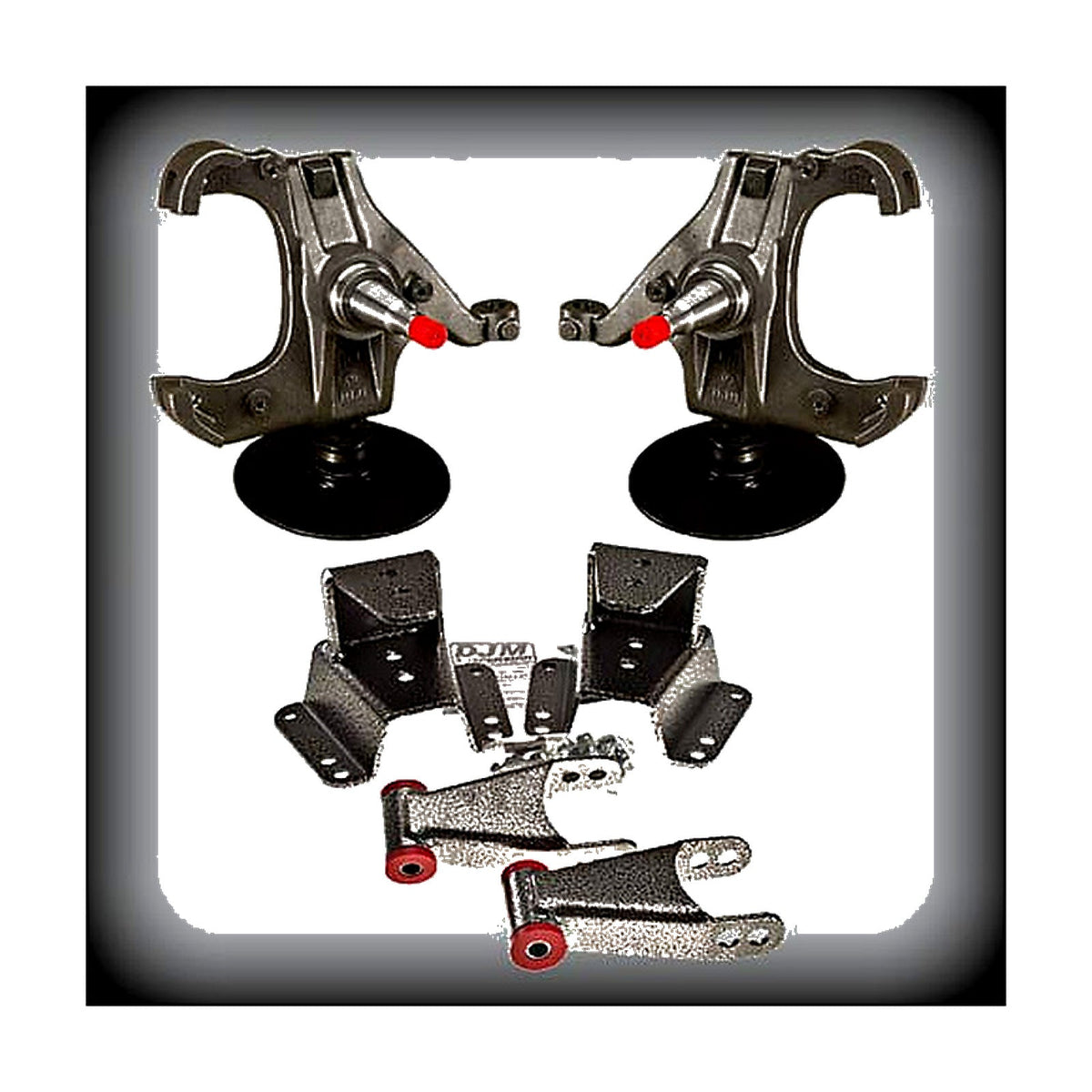 1973 – 1987 C10 Complete 3 Inch/4 Inch Kit (1 inch rotor) (Shocks Included) — DJM Suspension DJM2045L-3/4 (1″rotor)