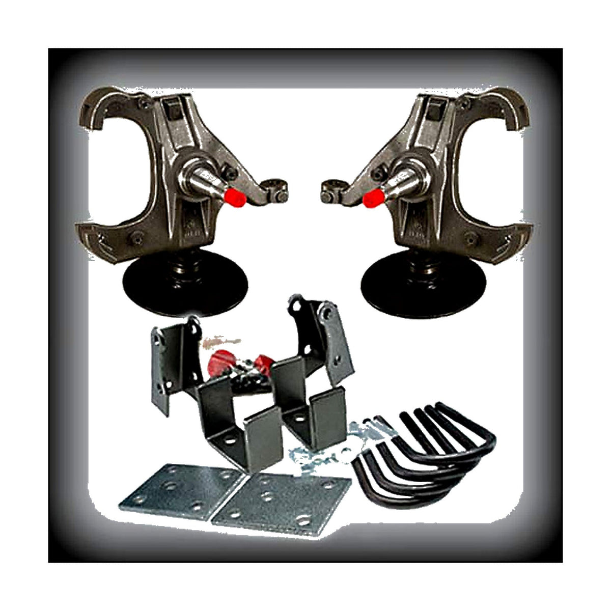 1973-1987 C10 Complete 3 inch Front / 5 inch Rear Lowering Kit (For 1.25 inch brake rotors) (Shocks Included) — DJM Suspension DJM2045H-3/5LTD