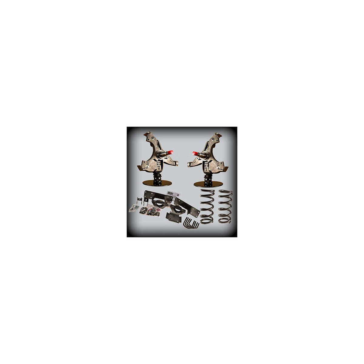 1988-1991 C1500 Single Cab 4 inch Front 6 inch Rear Lowering Kit (Shocks Included) — DJM Suspension DJM2055-4/6