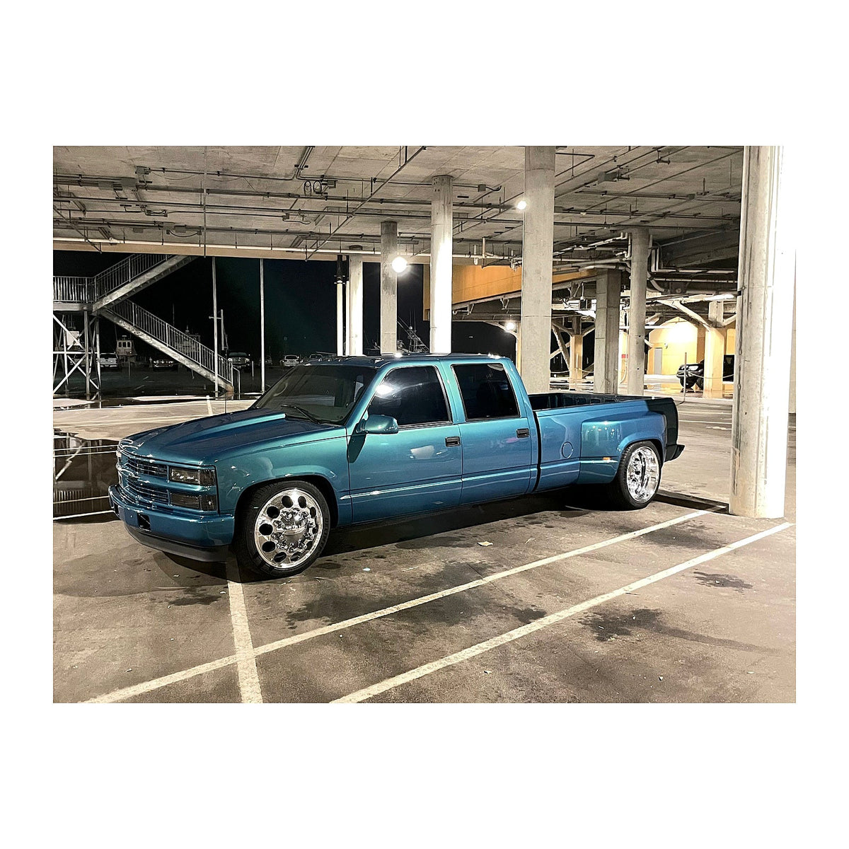 1992 – 1999 C2500 / C3500 Complete 5 Inch Front / 7 Inch Rear Lowering Kit (Shocks Included) — DJM Suspension DJM2057-5/7