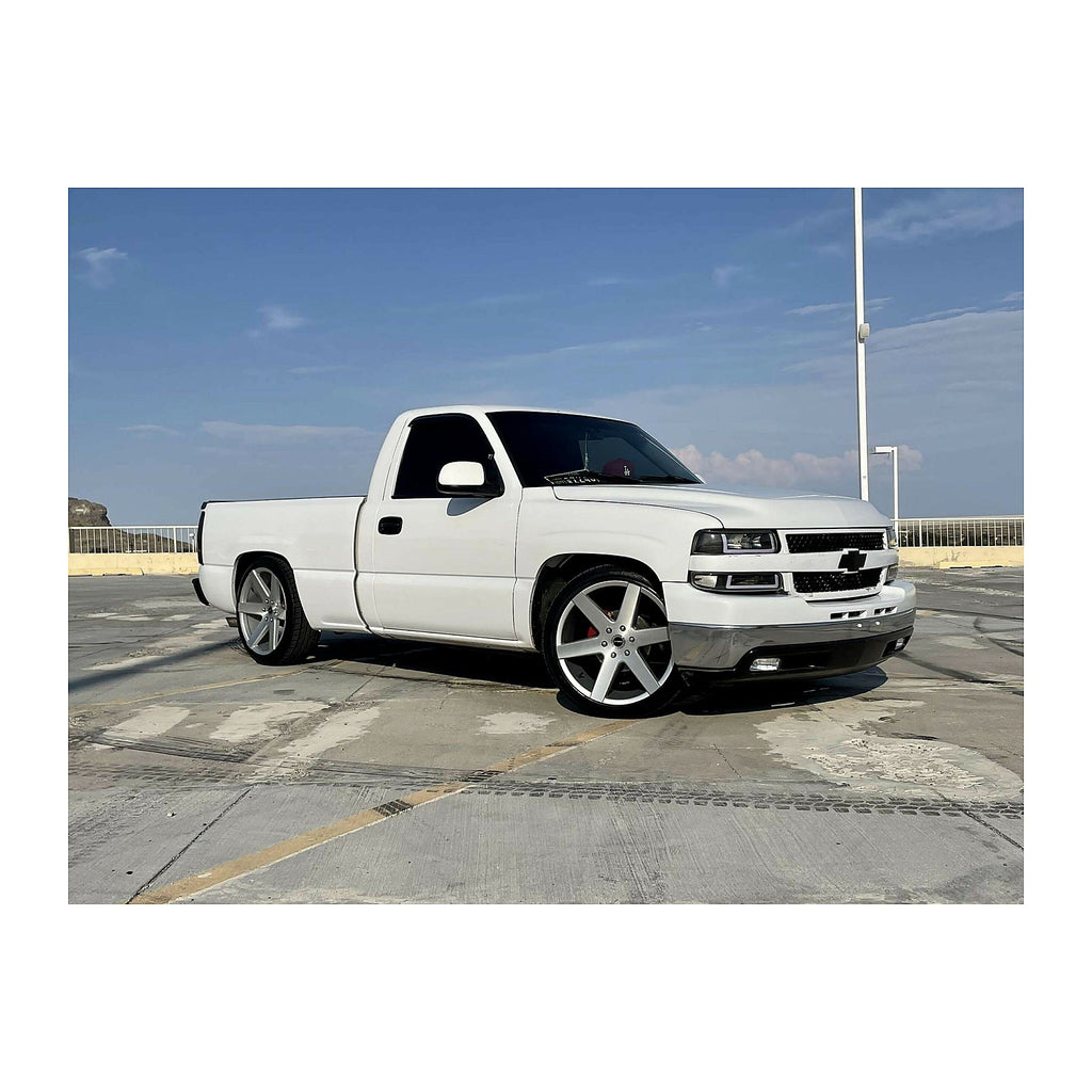 1999-2006 4WD Chevy/GMC Silverado Complete 3 inch Front / 5 inch Rear Lowering Kit (Shocks Included) — DJM Suspension DJM2199-3/5