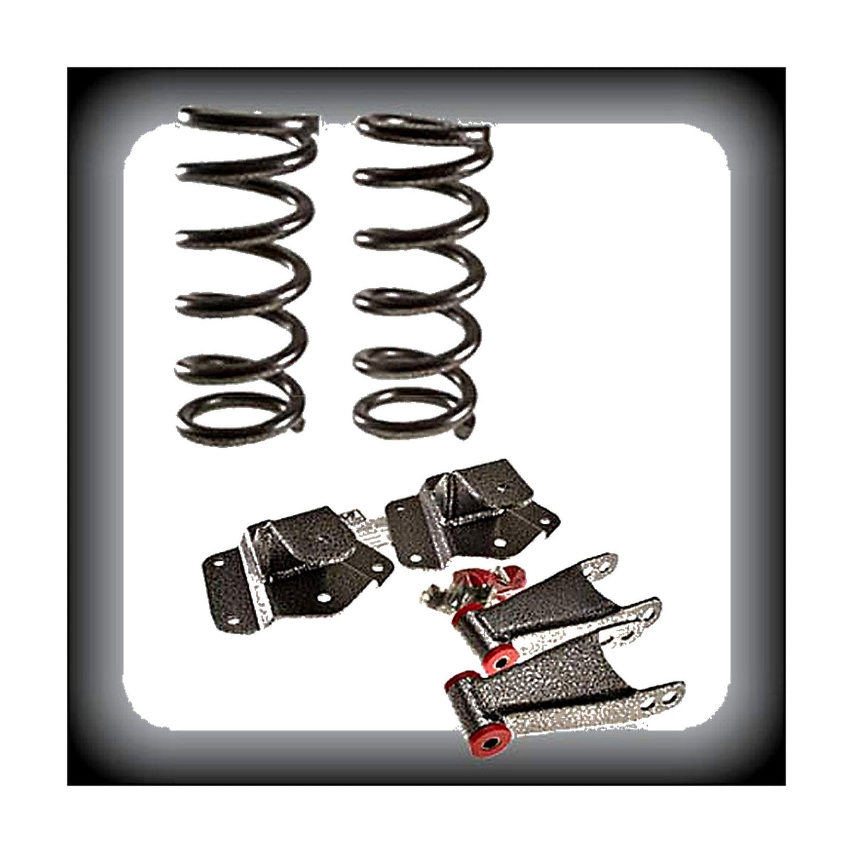 1992-1999 Chevy Suburban 2 inch Front / 3 inch Rear Complete Lowering Kit (Shocks Included) — DJM Suspension DJM2329-2/3