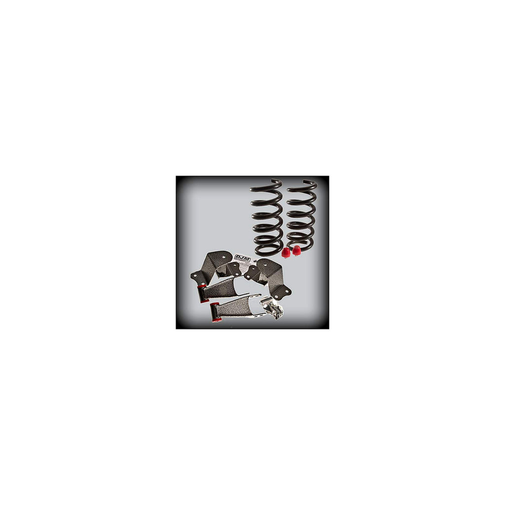 1988-1998 C1500 (V6) 2 inch Front/4 inch Rear Lowering Kit (Shocks Included) — DJM Suspension DJM2351-V6