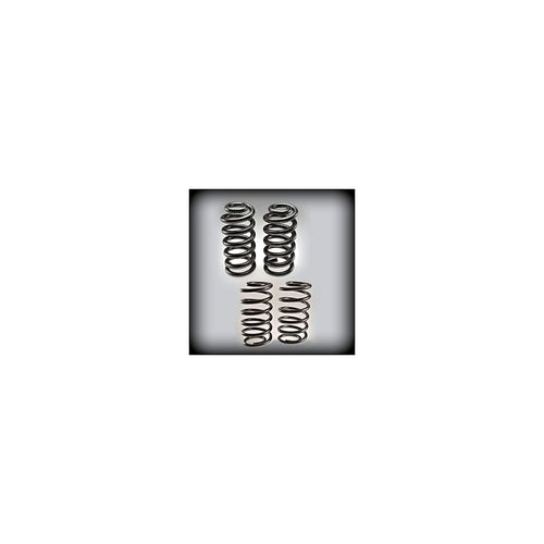 1963-1972 C10 with Coil Spring Rear & Drum Brakes 2 inch Front / 3 inch Rear Complete Lowering Kit (Shocks Included) — DJM Suspension DJM2354-2/3
