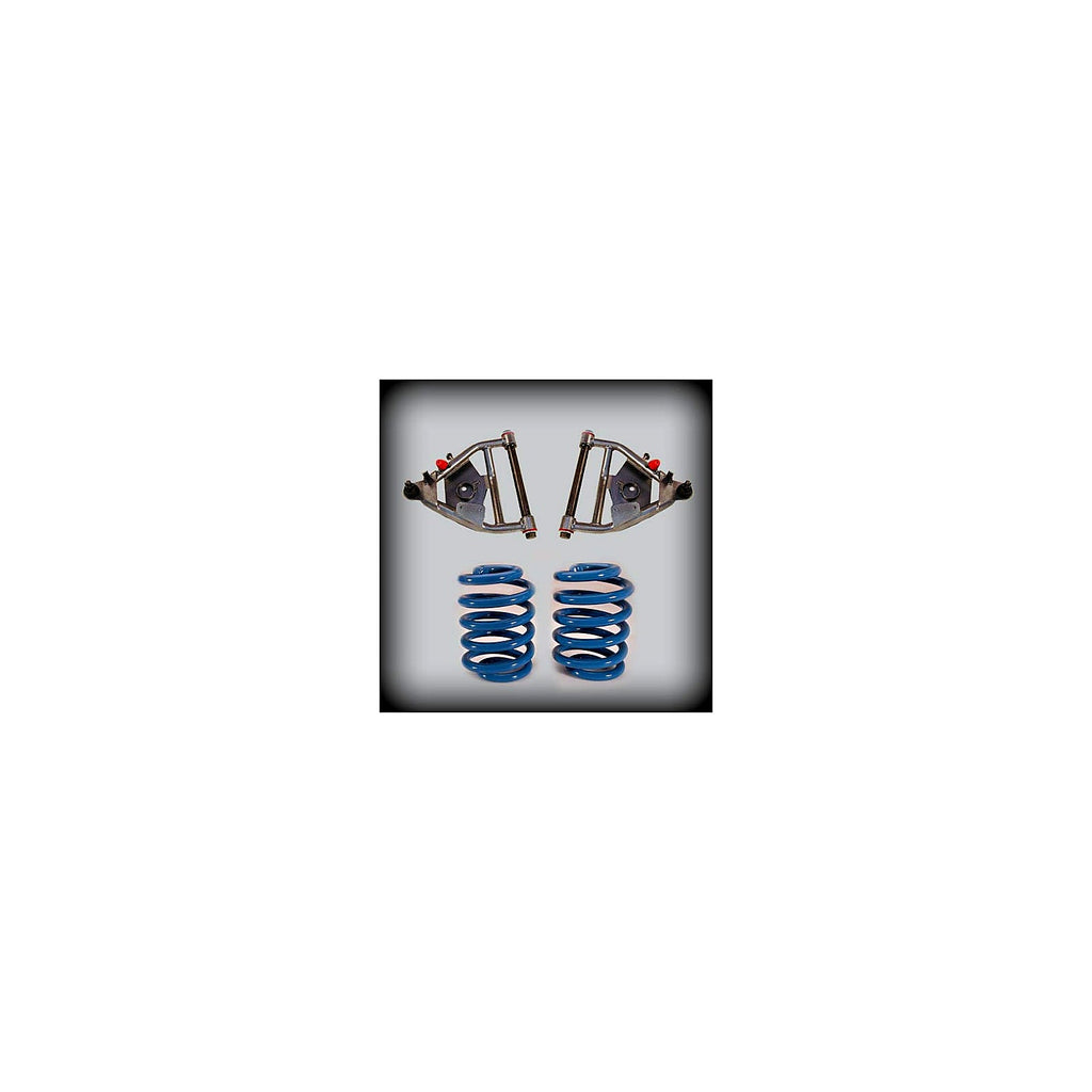 1963-1972 C10 With Coil Spring Rear Drum Brakes 3 Inch Front 4 Inch Rear Complete Lowering Kit Shocks Included 2 — DJM Suspension DJM2355-3/4