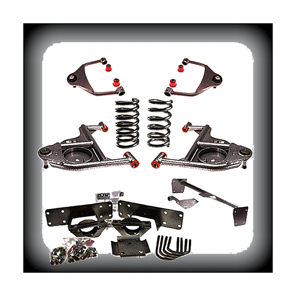 1994-1999 Dodge Ram 1500 4inch front/ 6 inch rear Lowering Kit — DJM Suspension DJM2391-4/6