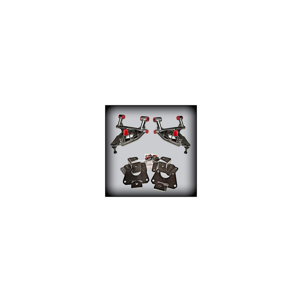 1997 – 2004 Dodge Dakota Complete 3 Inch front 5 Inch Rear Lowering Kit (Shocks Included) — DJM Suspension DJM2397-3/5