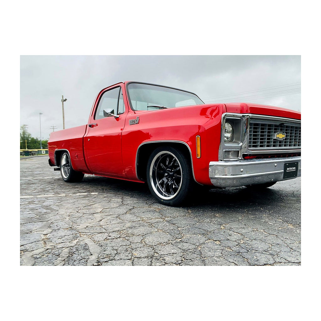 1973-1987 C10 Complete 5 inch Front / 5 inch Rear Lowering Kit (Shocks Included) — DJM Suspension DJM2456-5/5LTD