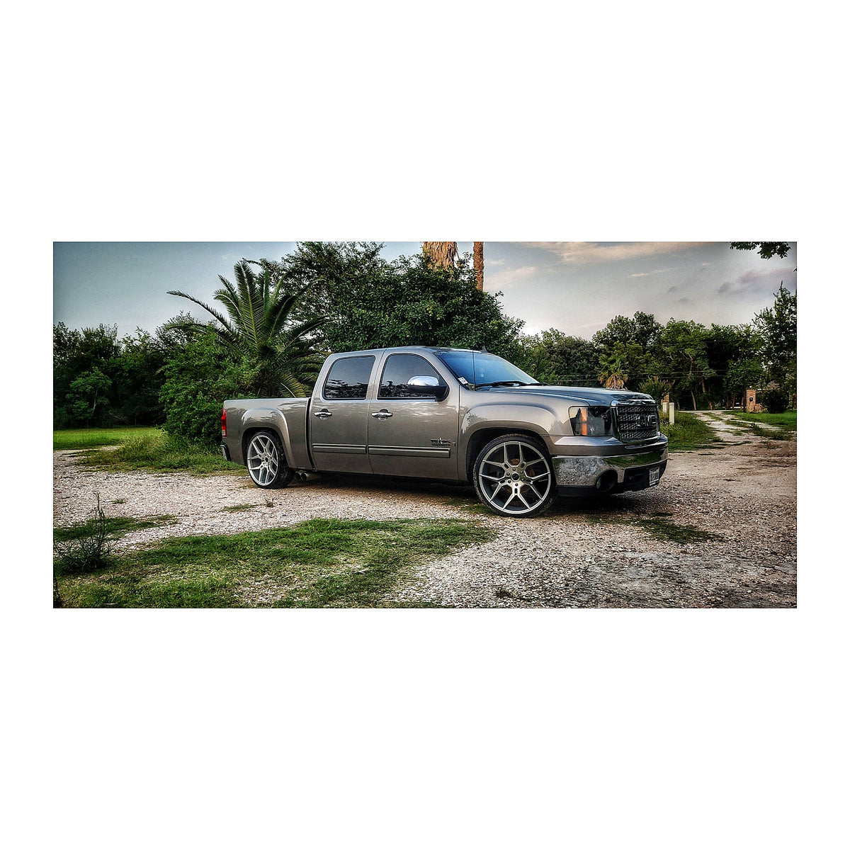 2007-2015 Silverado 4 inch Front / 7 inch Rear Complete Lowering Kit (Cast Iron Steering Knuckles) (Shocks Included) — DJM Suspension DJM2507-4/7