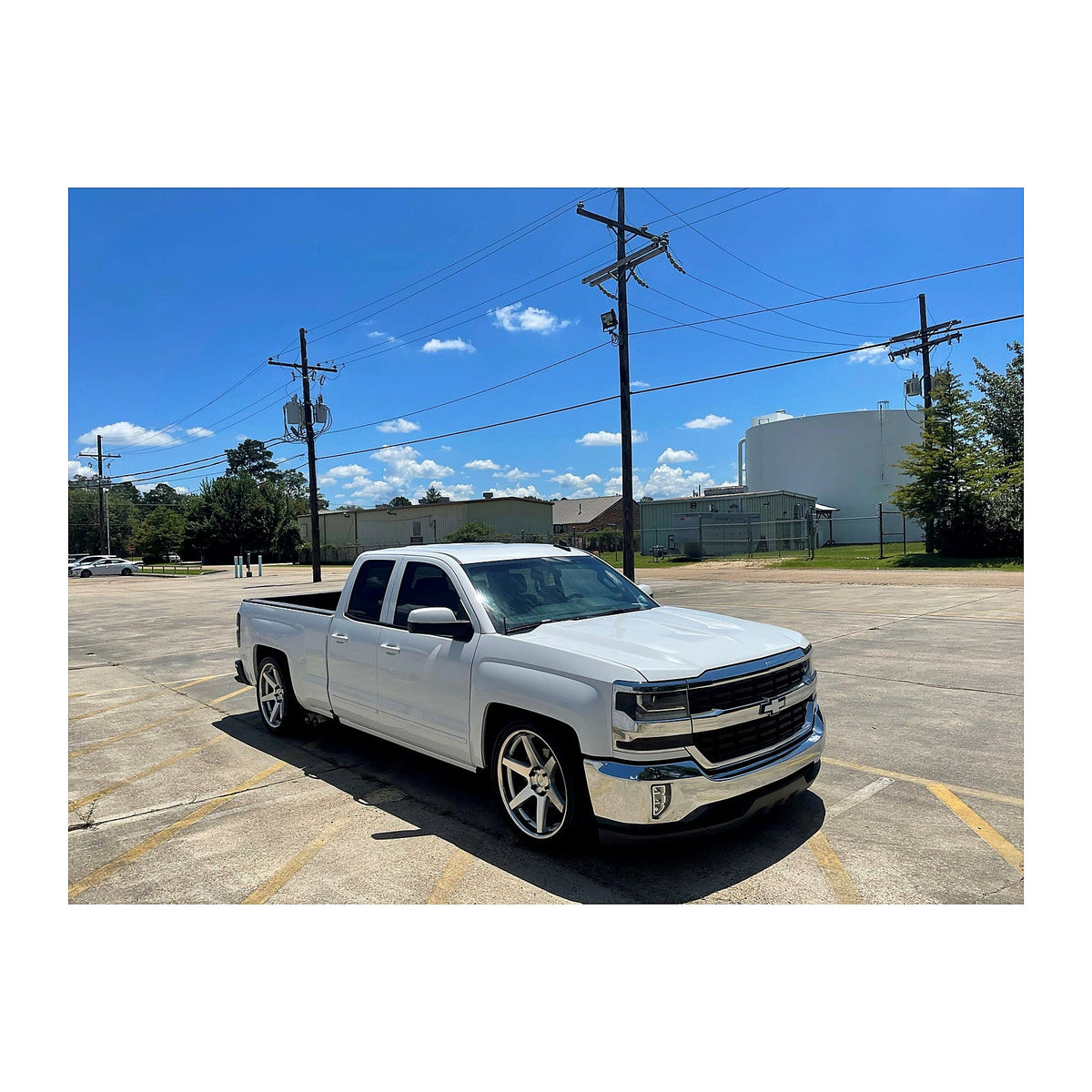 2015-2018 Silverado/Sierra Complete 4 inch Front / 6 inch Rear Lowering Kit (Shocks Included) — DJM Suspension DJM2515-4/6