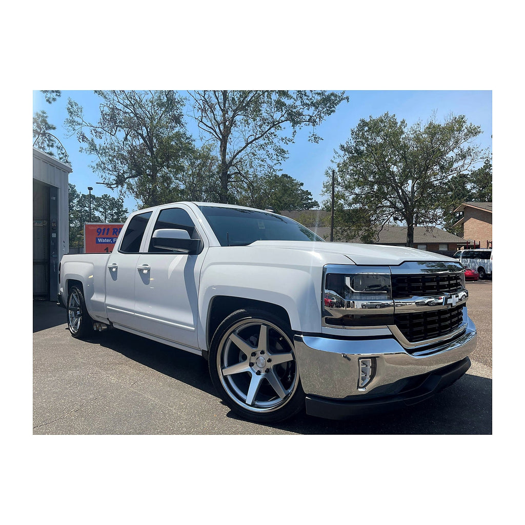 2015-2018 Silverado/Sierra Complete 4 inch Front / 6 inch Rear Lowering Kit (Shocks Included) — DJM Suspension DJM2515-4/6