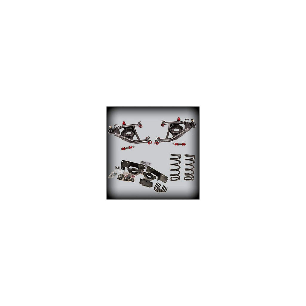 1988-1998 Chevy/GMC C1500 4inch front/6inch rear Lowering Kit (Shocks Included) — DJM Suspension DJM2555-4/6