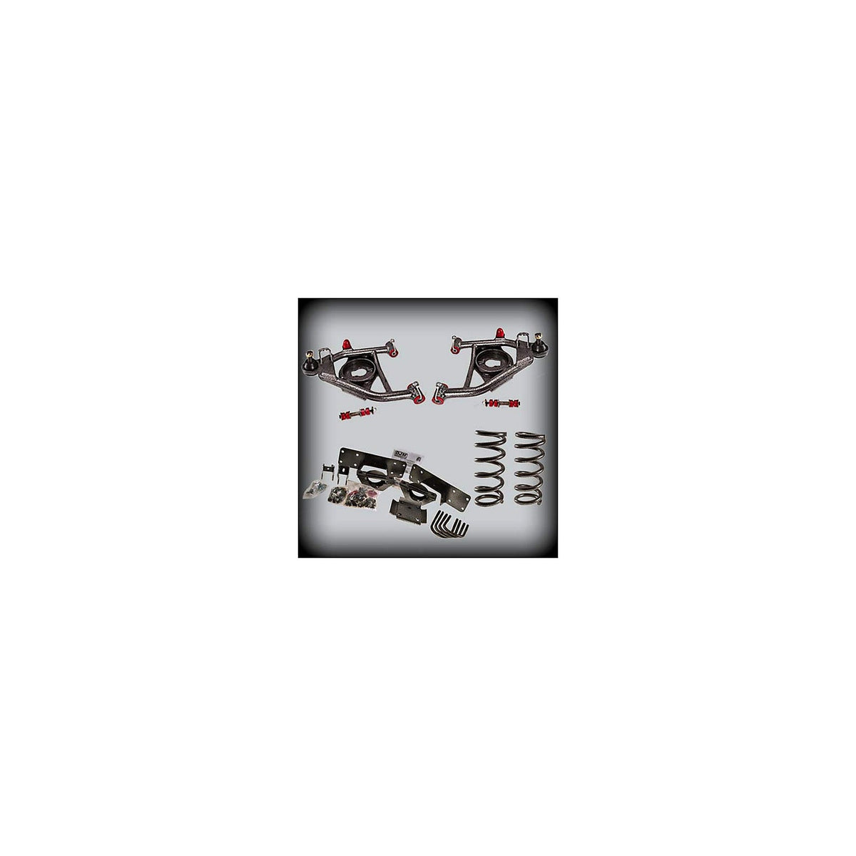 1988-1998 Chevy/GMC C1500 4inch front/6inch rear Lowering Kit (Shocks Included) — DJM Suspension DJM2555-4/6