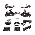 1999-2006 Chevy/GMC Silverado 4 inch Front / 6 inch Rear Lowering Kit with Upper Control Arms (Shocks Included) — DJM Suspension DJM2599-4/6+