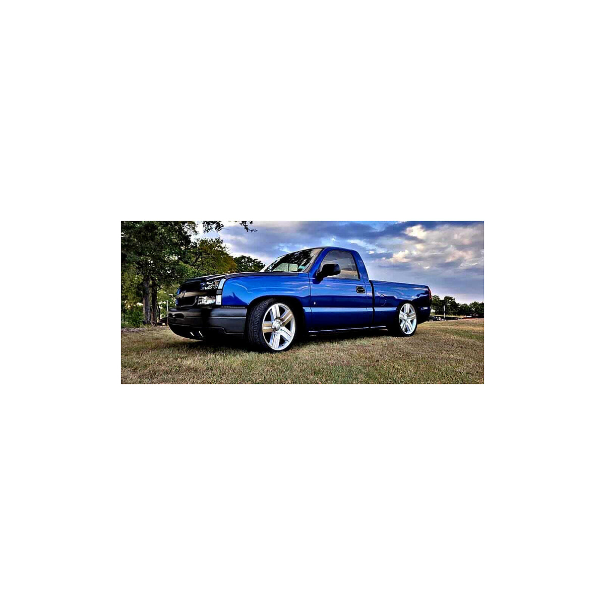 1999-2006 Chevy/GMC Silverado 4 inch Front / 6 inch Rear Lowering Kit with Upper Control Arms (Shocks Included) — DJM Suspension DJM2599-4/6+