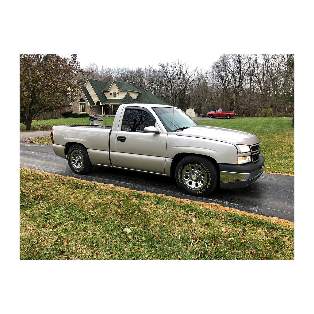 1999-2006 Chevy/GMC Silverado 4 inch Front / 6 inch Rear Lowering Kit with Upper Control Arms (Shocks Included) — DJM Suspension DJM2599-4/6+