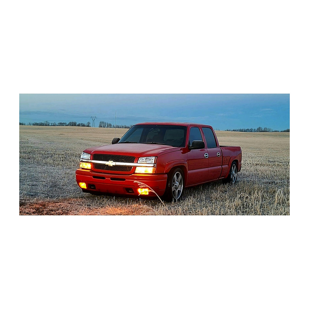 2001-2010 Chevy Silverado/Sierra 1500HD, 2500HD, 3500HD 6″ Front / 8″ Rear Complete Lowering Kit (Shocks Included) — DJM Suspension DJM2699-6/8