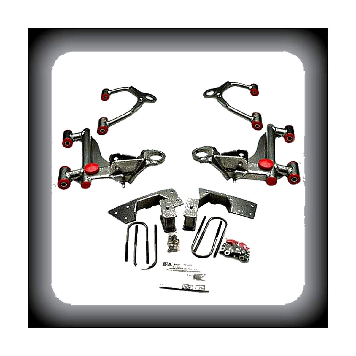 2005-2014 Toyota Tacoma Complete 3 inch Front/ 4 inch Rear Lowering Kit (Shocks Included) — DJM Suspension DJM2806-3/4