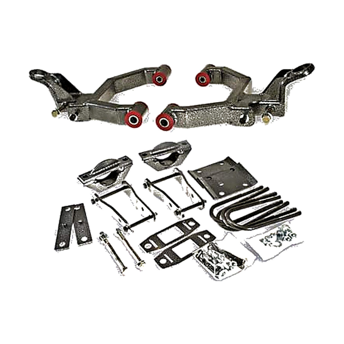 2007-2014 Toyota Tundra 3 inch Front/ 5 inch Rear Complete Lowering Kit (Shocks Included) — DJM Suspension DJM2808-3/5