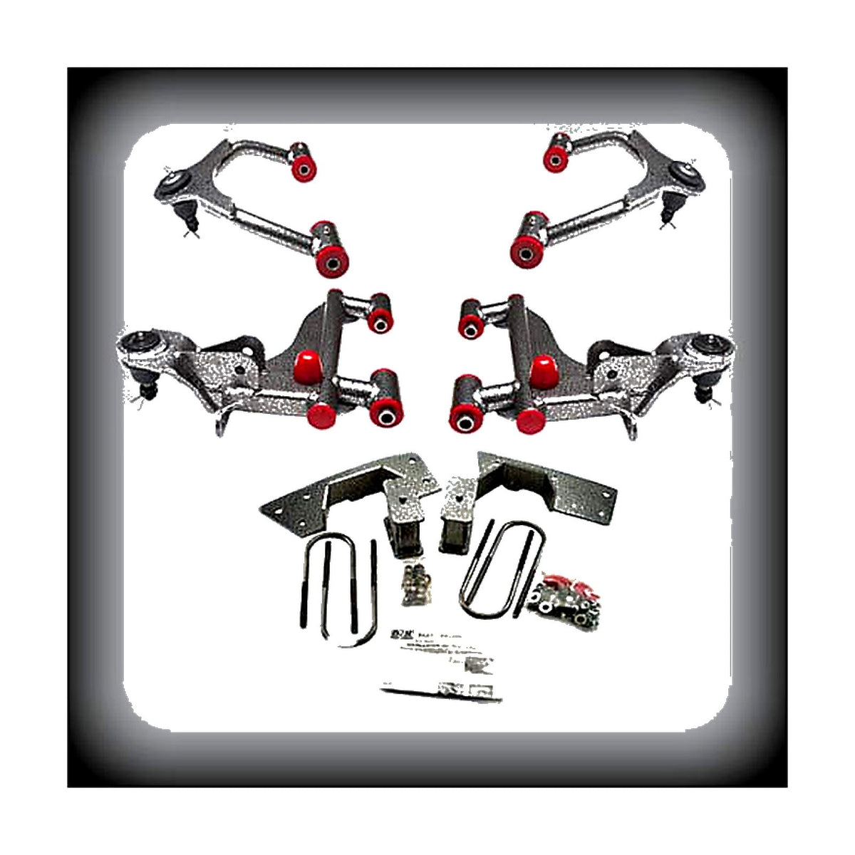 2005 – 2014 Toyota Tacoma Complete 3 Inch 4 Inch Lowering Kit (Shocks Included) — DJM Suspension DJM2816-3/4