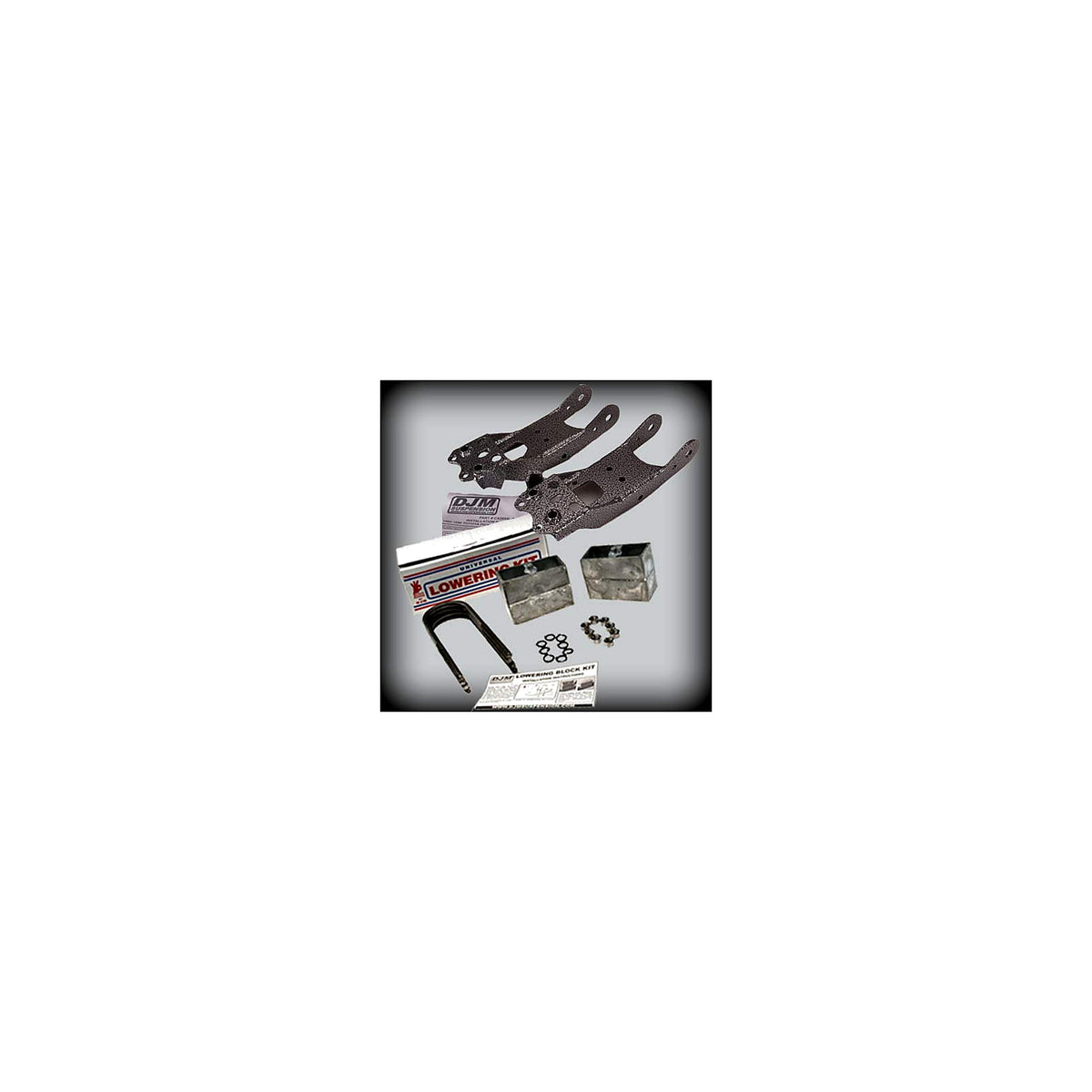 1988-1996 Toyota Pickup 3inch front/ 4 inch rear Lowering Kit (Shocks Included) — DJM Suspension DJM2855-3/4