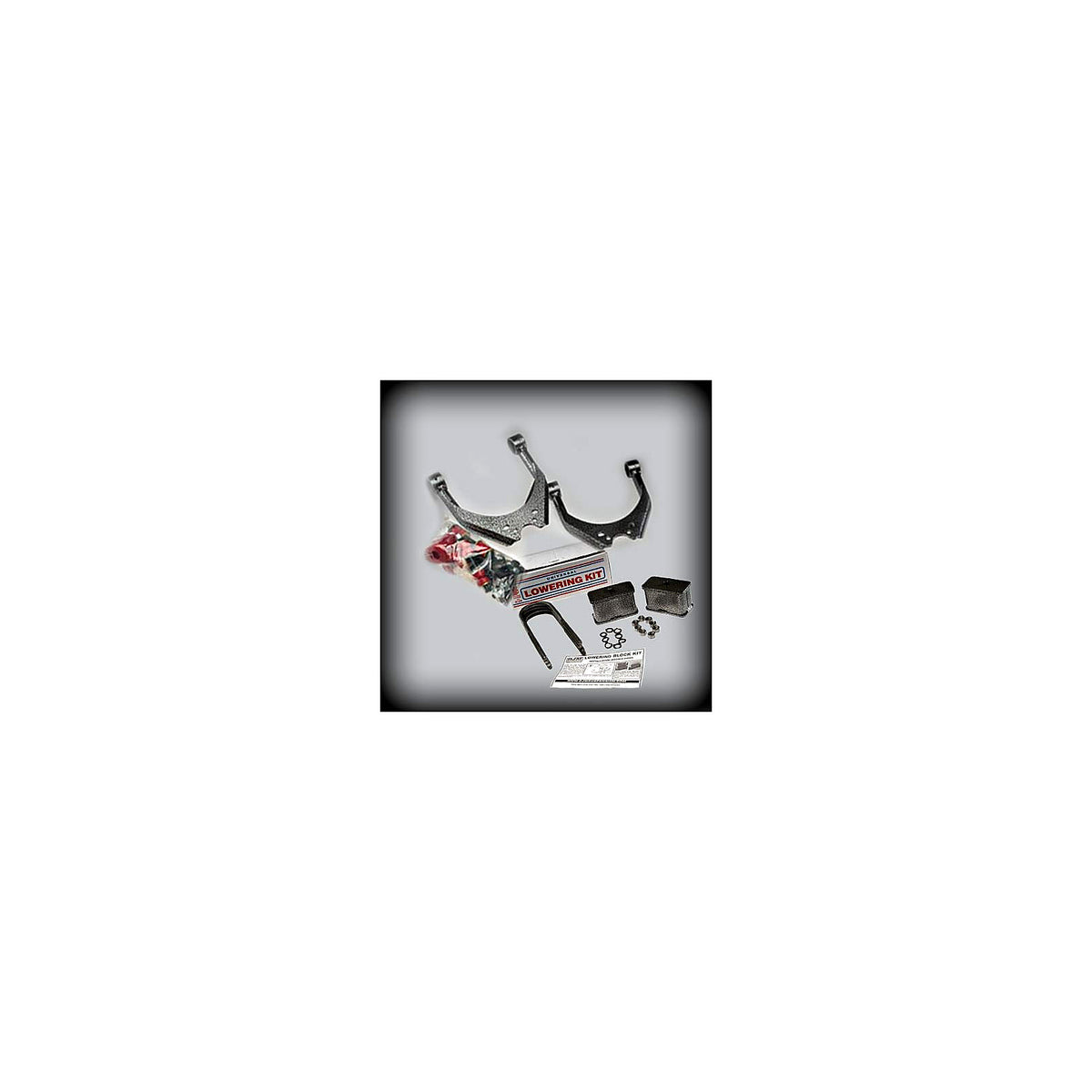 1995-2004 Toyota Tacoma Complete 3 inch Front / 3 inch Rear Lowering Kit with Steel Blocks — DJM Suspension DJM2896-3/3