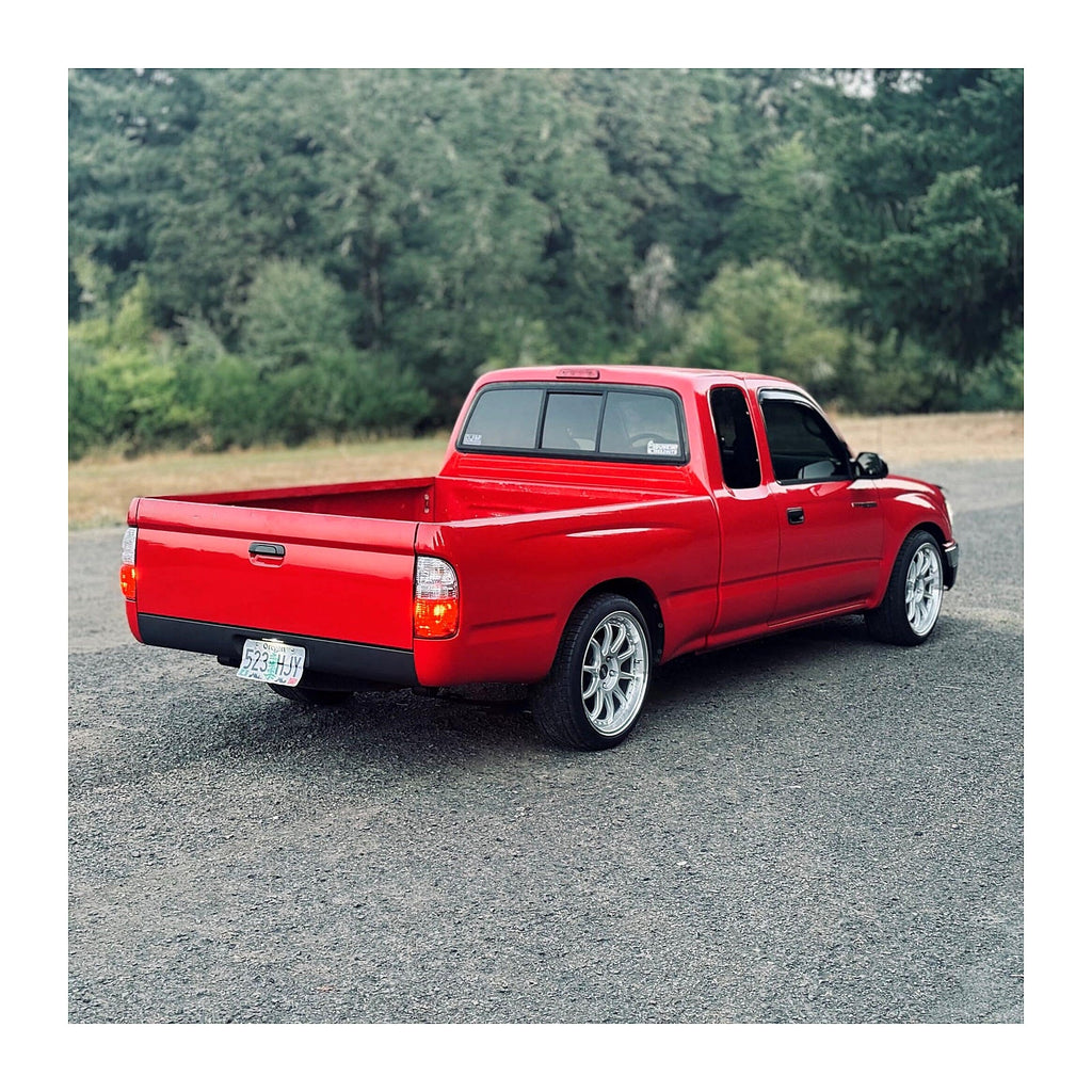 1995 – 2004 Toyota Tacoma Complete 3 inch Front/ 4 inch Rear Lowering kit with Steel Blocks — DJM Suspension DJM2896-3/4