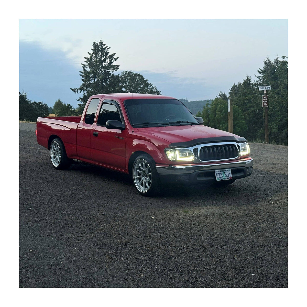 1995 – 2004 Toyota Tacoma Complete 3 inch Front/ 4 inch Rear Lowering kit with Steel Blocks — DJM Suspension DJM2896-3/4
