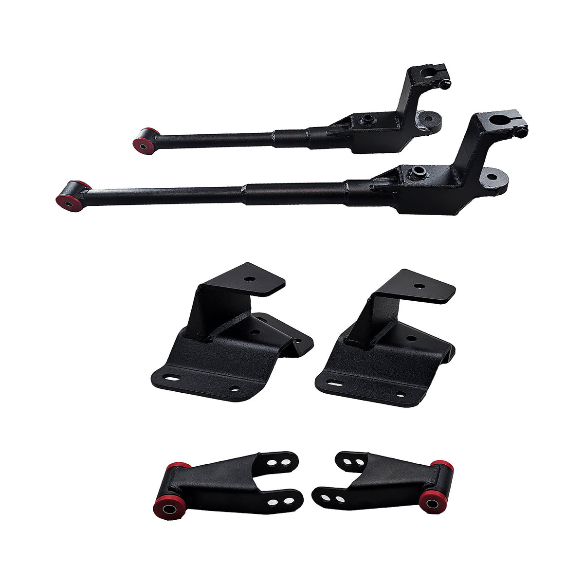 1987-1996 Ford F150 3 inch Front / 4 inch Rear Complete Lowering Kit (Shocks Included) — DJM Suspension DJM3000-3/4