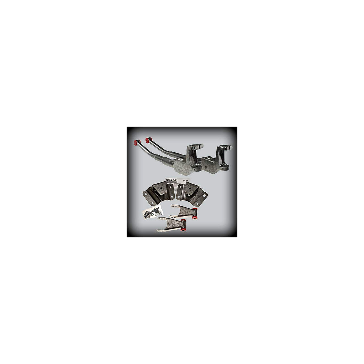 1987-1996 Ford F150 3 inch Front / 4 inch Rear Complete Lowering Kit (Shocks Included) — DJM Suspension DJM3000-3/4