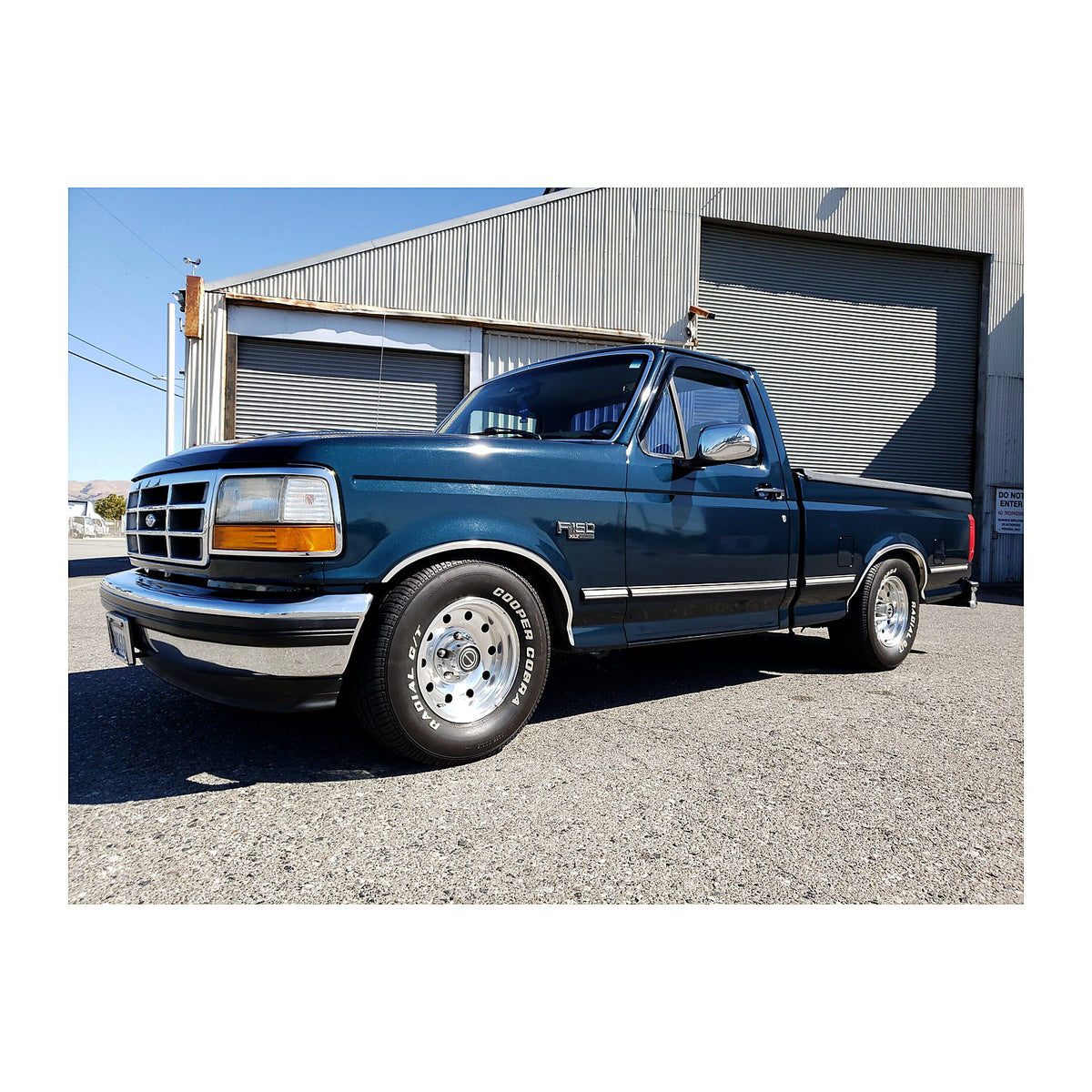 1987-1996 Ford F150 3 inch front/5 inch rear Complete Lowering Kit (U-Bolts, Spring Plates and Shocks Included) — DJM Suspension DJM3000-3/5LTD