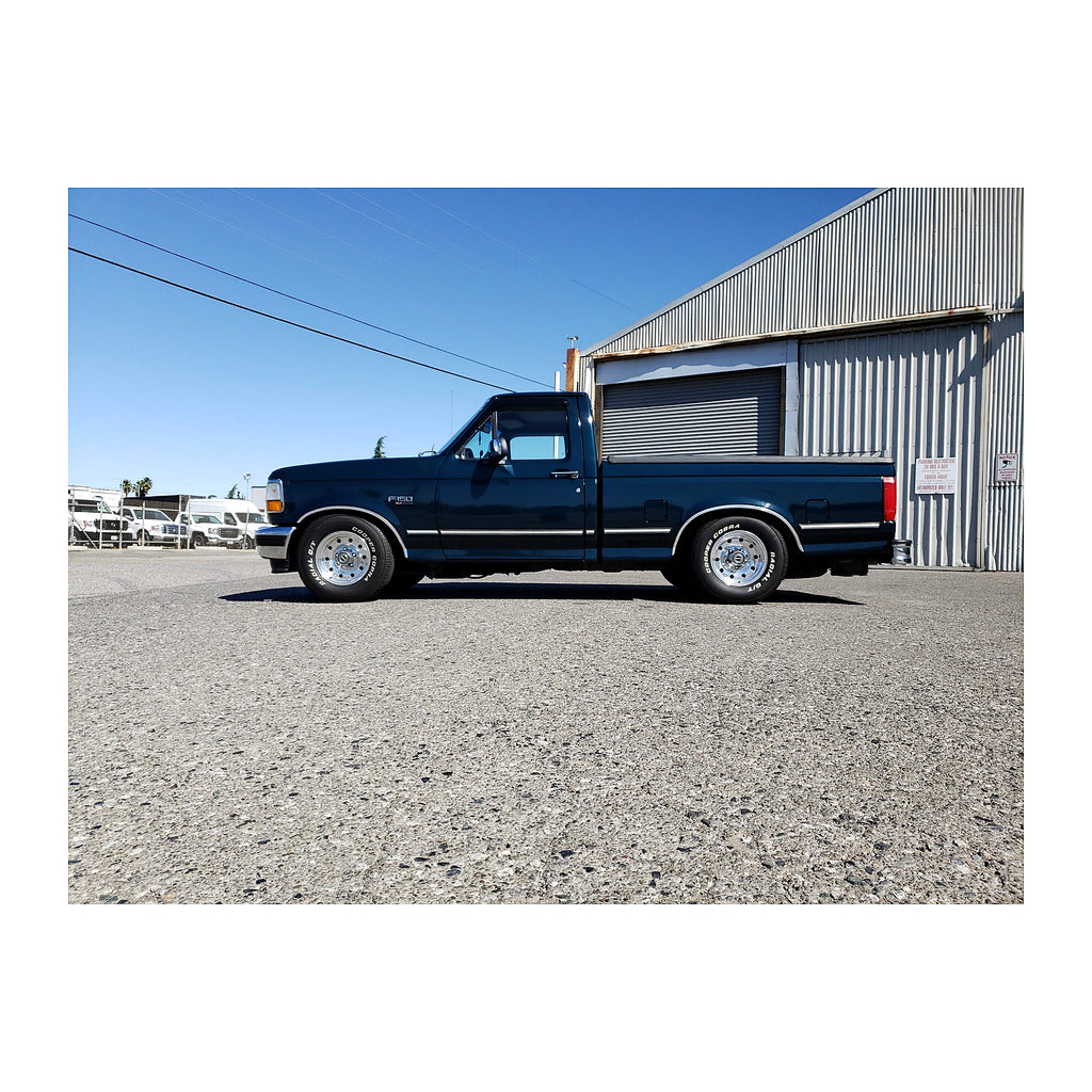 1987-1996 Ford F150 3 inch Front / 5 inch Rear Complete Lowering Kit (Shocks Included) — DJM Suspension DJM3000-3/5
